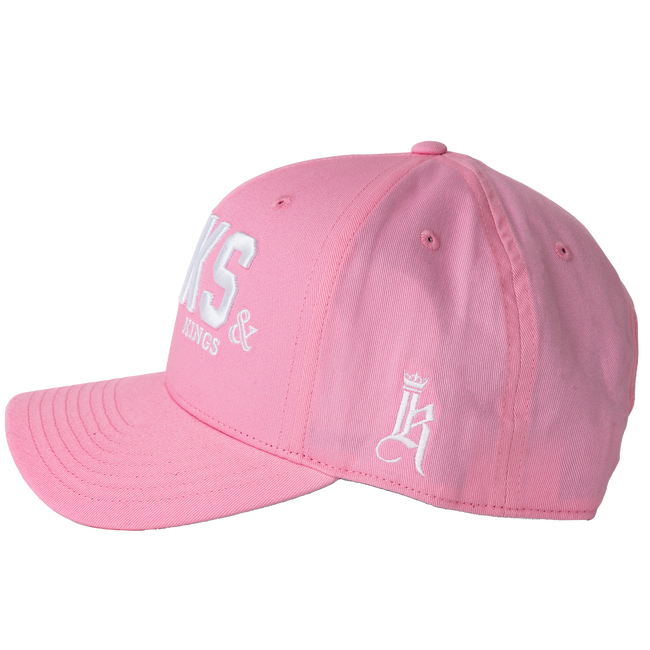Links &amp; Kings Hat, Pink / White