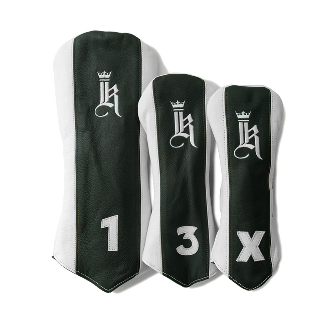 Inverse Head Cover, Green / White