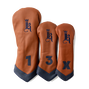 Chevron Headcover, Tan / Navy