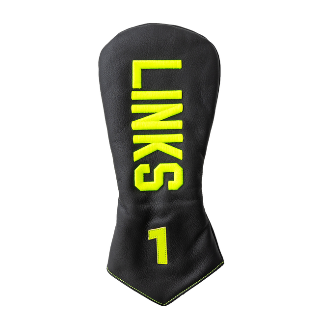 Expression Headcover, Black / Neon Yellow