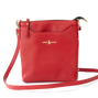 Ladies Cross Body Bag, Radiant Red