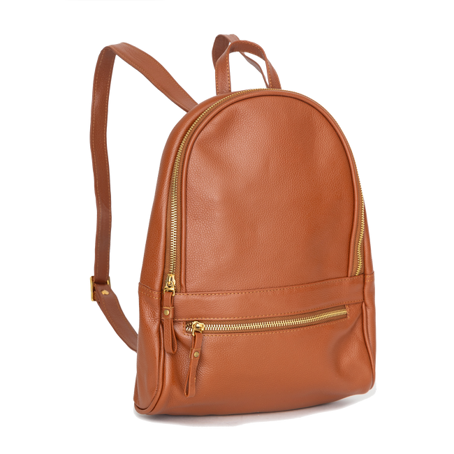Ladies Mini Backpack, British Tan