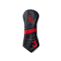 Tilted Head Cover, Black / Red