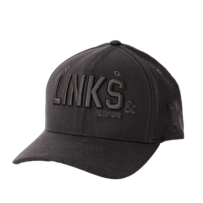 Links &amp; Kings Hat, Black / Black