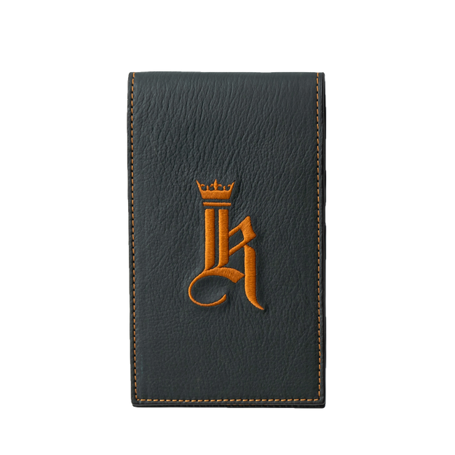 Yardage Book Holder, Green / Tan