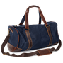 Waxed Canvas Duffel Bag, Navy