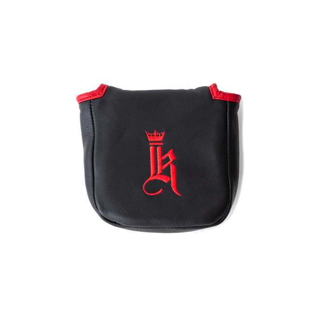 Square Putter Cover, Black / Red