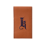 Yardage Book Holder, Tan / Navy
