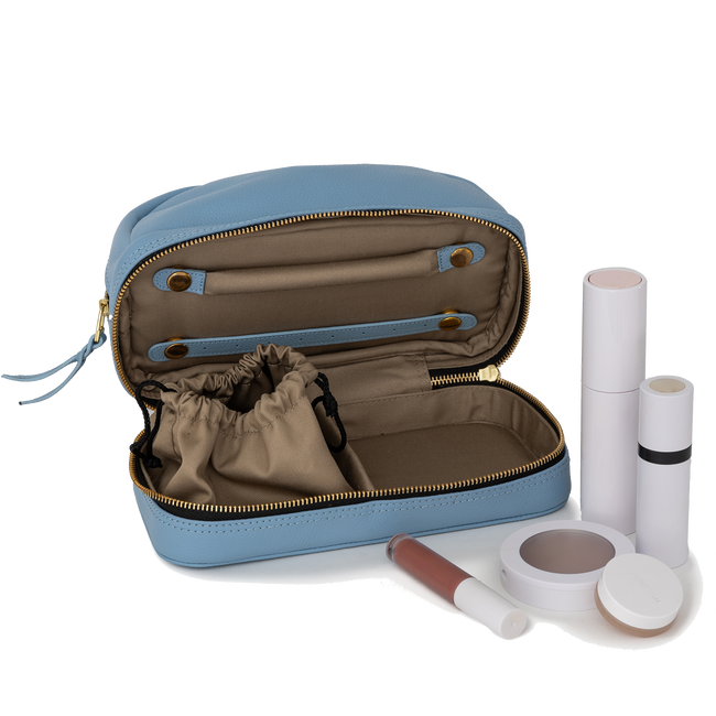 Travel Case, Glacier Blue