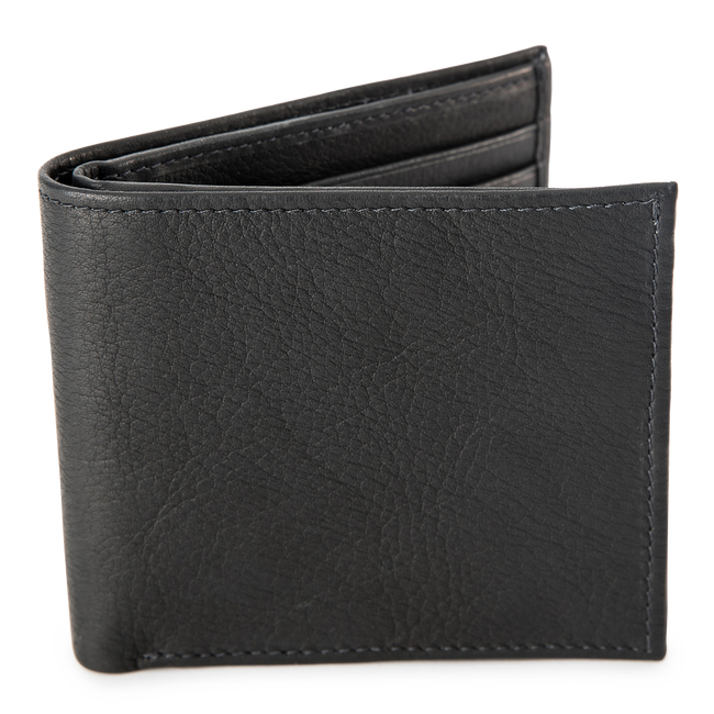 LAHERA KING Leather Wallets for Men Slim Bifold, Mens Wallets Classic  Style, Front Pocket Design, Dark Brown Color