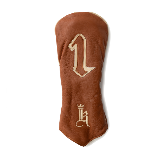 Retro Head Cover, Tan / Cream