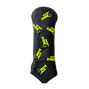 Dancing Headcover, Black / Neon Yellow