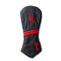 Tilted Headcover, Black / Red