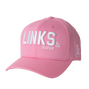 Links &amp; Kings Hat, Pink / White