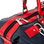 Links Duffel Bag, Navy / Red