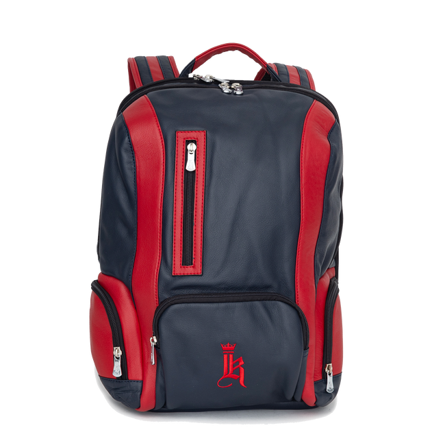 Links Backpack, Navy / Red