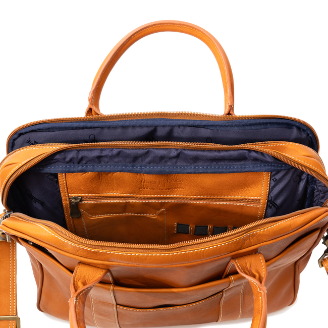 Mayfair Briefcase, Tan