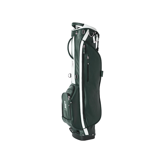 The Links Stand Bag, Green / White