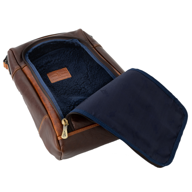 Sundance Shoe Bag, Rustic Saddle