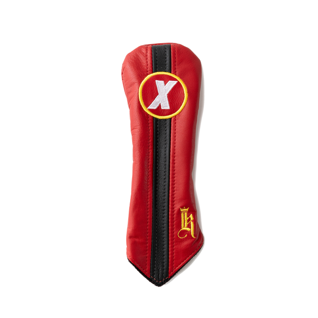 Racer Headcover, Red / Black/ Yellow