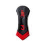 Chevron Headcover, Black / Red