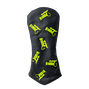 Dancing Head Cover, Black / Neon Yellow