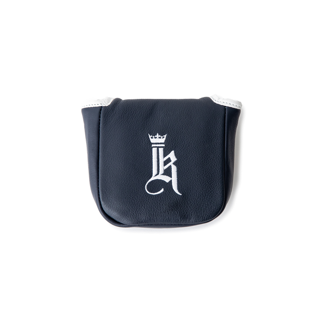 Square Putter Cover, Navy / White