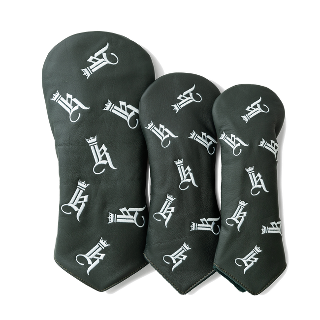 Dancing Head Cover, Green / White
