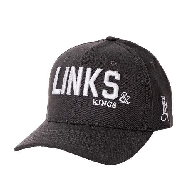 Links &amp; Kings Hat, Black / Grey