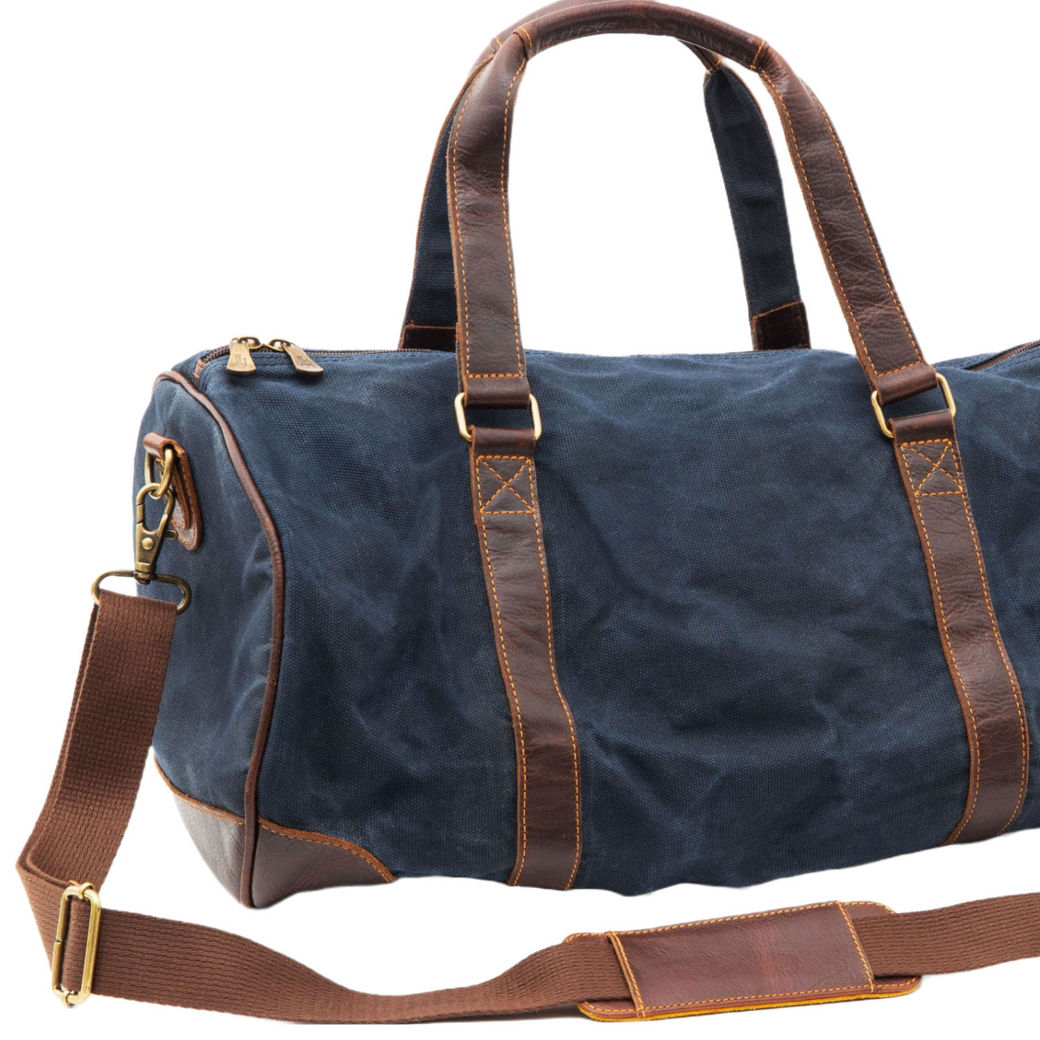 waxed canvas duffle bag