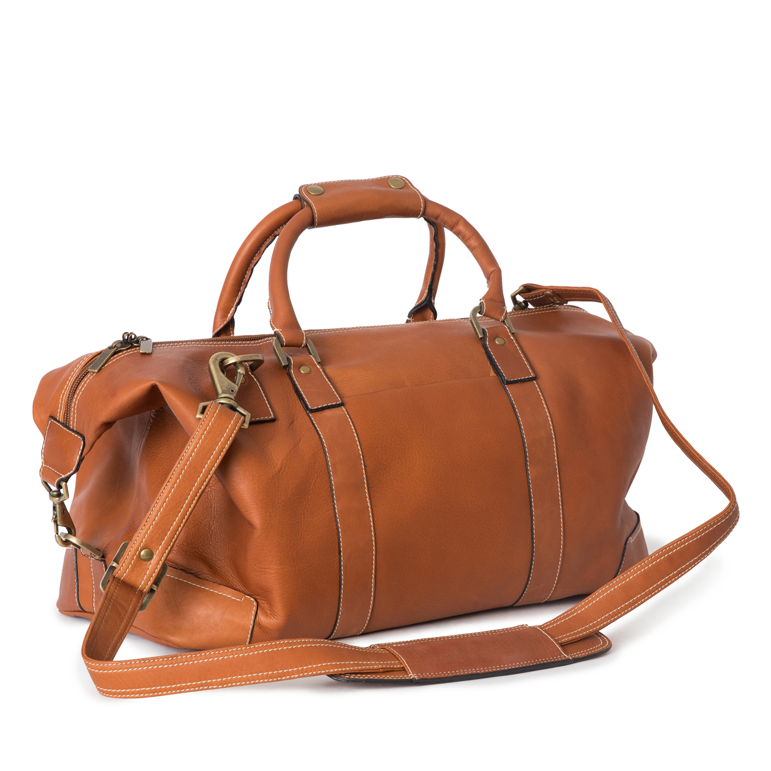 Luxe Leather Duffel